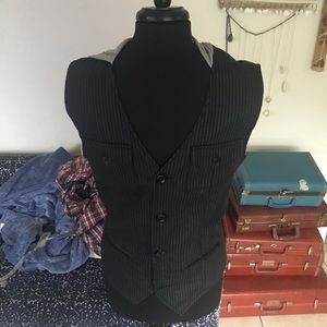 Black & Grey xXxRude Vest